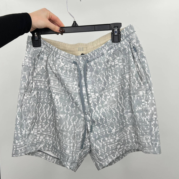 Lululemon Other - Lululemon Bowline Shorts Large Super Structure Blue Cast Multi